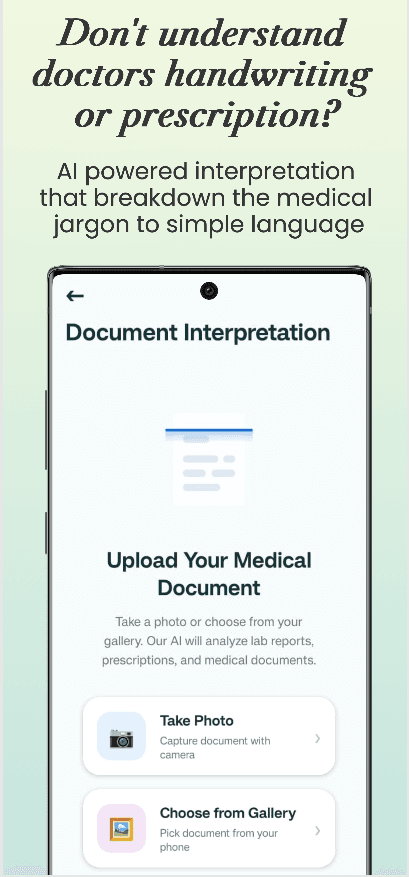 AI Medical Document Interpretation