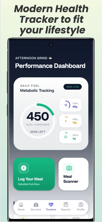 Modern Metabolic & Lifestyle Tracker